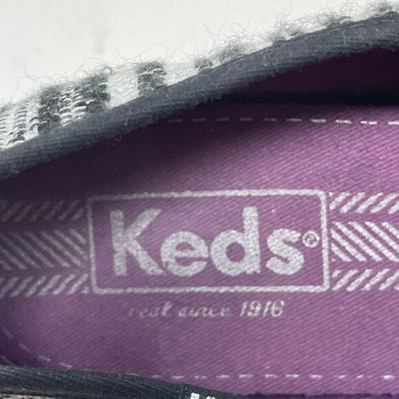 Keds Women's Champion Metallic Woven Stripe Fashion Sneakers Size 7.5 US - Picture 8 of 9